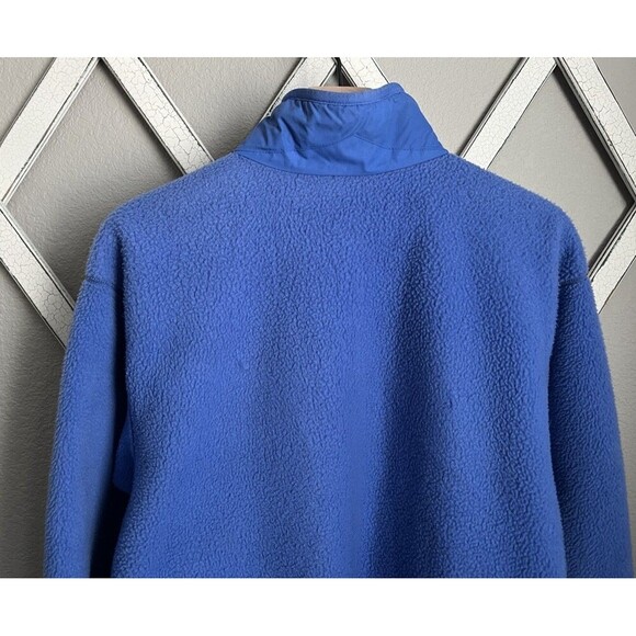 Vintage Patagonia Women’s 12 Full Zip Fleece Jacket Blue - Made in USA - Picture 7 of 8